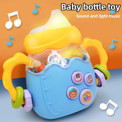 Baby Bottle Rattle Puzzle – Fun Musical Teaser Toy