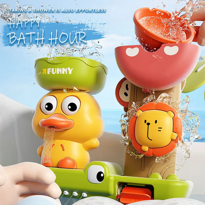 Duck & Flower Baby Bath Toy Waterwheel – Fun Play