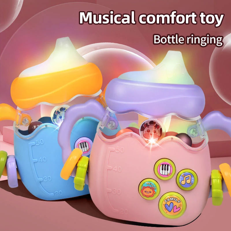 Baby Bottle Rattle Puzzle – Fun Musical Teaser Toy