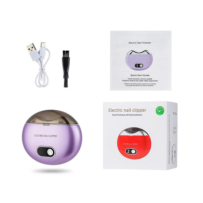 Electric Nail Clipper with UV Light – Safe & Easy Nail Care