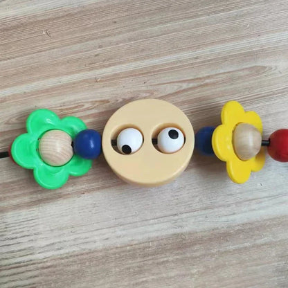 Baby Stroller Toy Arch with Hanging Sensory Toys