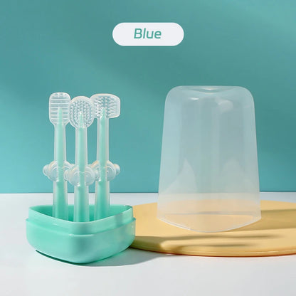 Infant Silicone Teeth Toothbrush – Gentle Oral Care Set