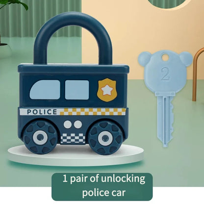 Montessori Lock & Key Toy – Number Learning & Sensory Fun