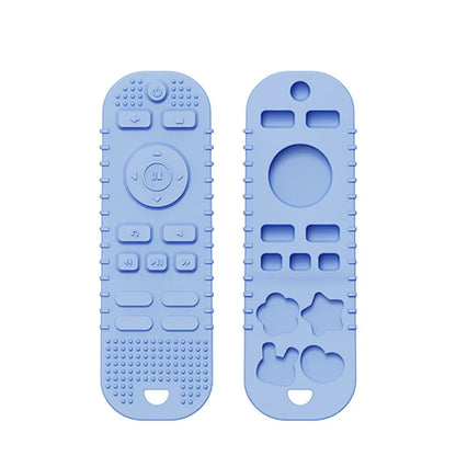 Silicone Baby Teether – TV Remote Toy for Gum Relief