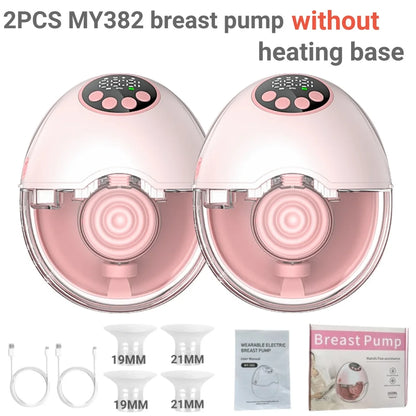 Hands-Free Electric Breast Pump with Heating & UV Sterilizer