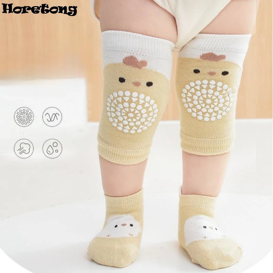 Baby Knee Pads & Socks Set – Non-Slip Crawling Protector