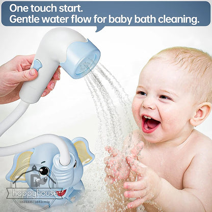 Baby Bath Toys – Electric Elephant Water Spray Fun