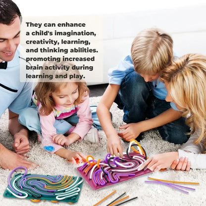 Sensory Activity Board – Montessori Stress Relief Toy for Kids