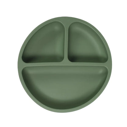 Baby Silicone Dining Plate – Suction Bowl for Easy Feeding