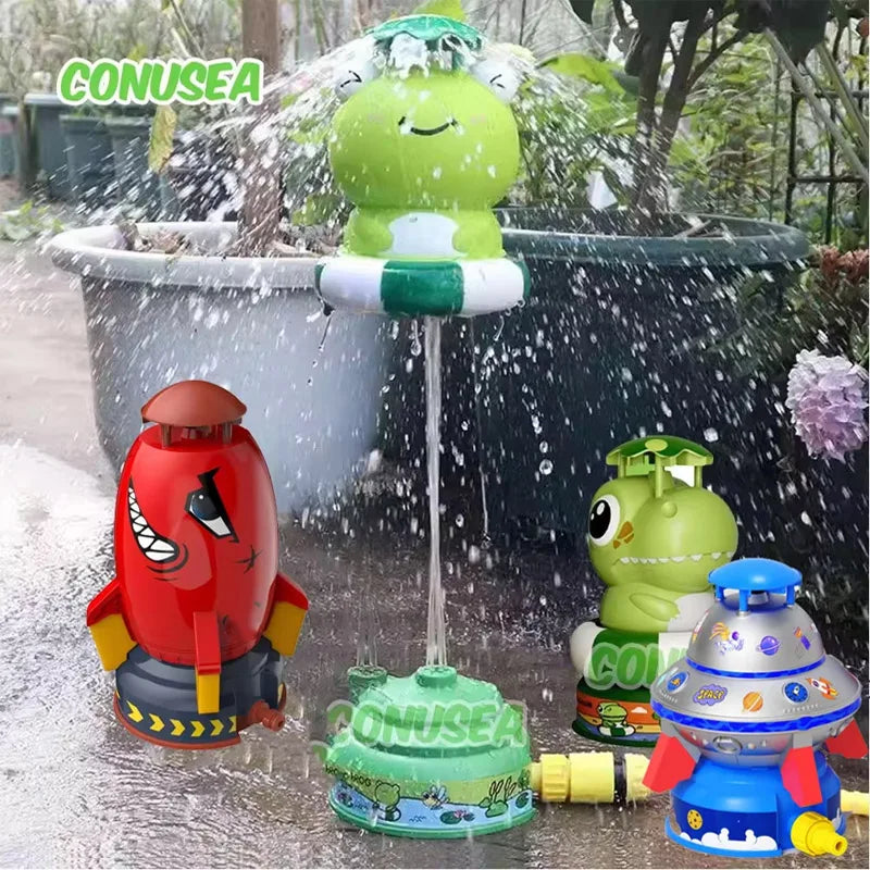 Outdoor Water Toy Sprinkler – Fun Cartoon Spray for Kids