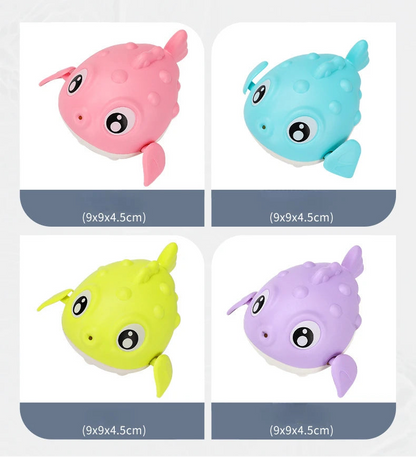 Baby Bath Toy – Wind-Up Swimming Cartoon Animal Fun