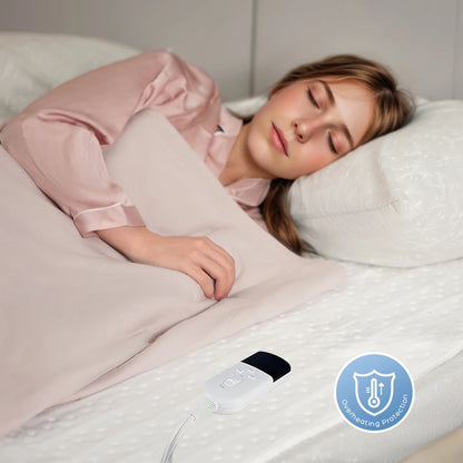 Heated Blanket with Timer – Ultra-Soft Dual-Layer Warmth