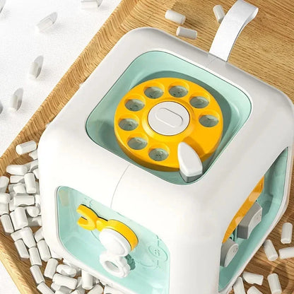 Montessori Drawer Cube – 6-in-1 Skills & Sensory Learning Toy
