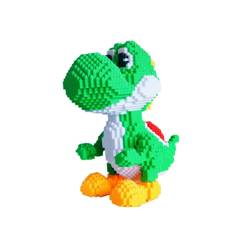 comparison of micro building blocks and standard building bricks