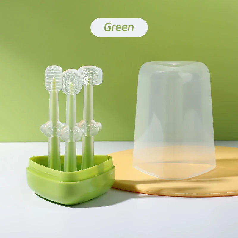 Infant Silicone Teeth Toothbrush – Gentle Oral Care Set
