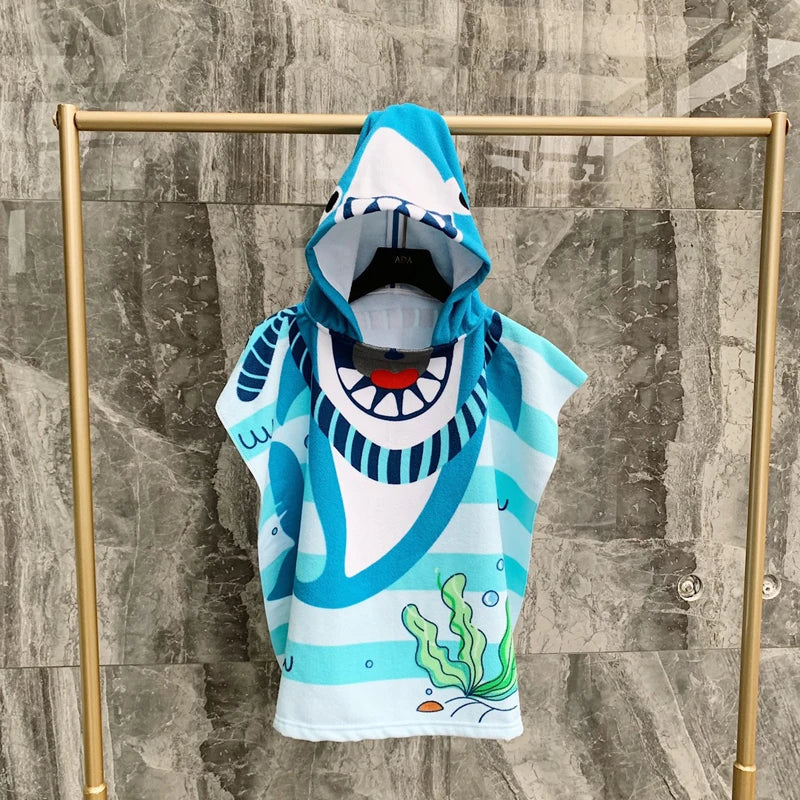 Baby Stitch Hooded Bath Towel – Soft & Quick-Dry Robe