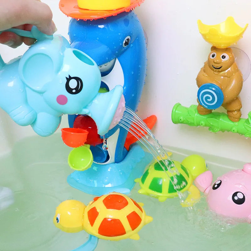 Baby Bath Toy Elephant Spraying Water Fun for Toddlers