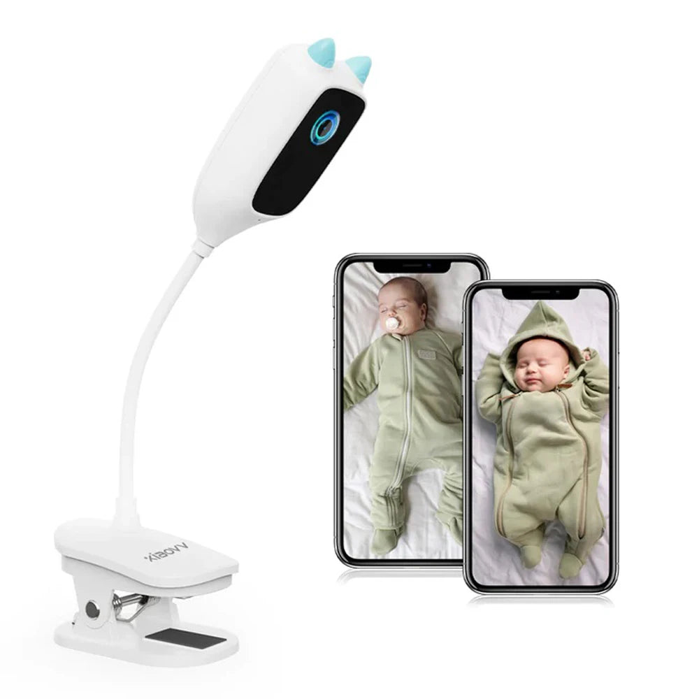 4MP WiFi Baby Monitor with Crying Detection & Night Vision