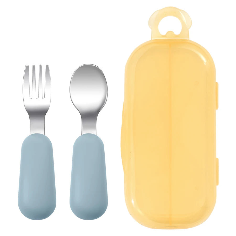 baby fork spoon set BPA free - KentDO