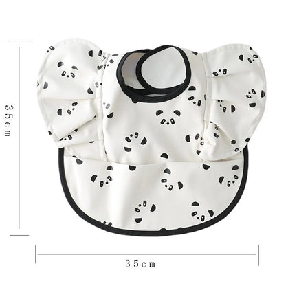 Waterproof Baby Bib with Pocket – Easy Clean & Soft PU