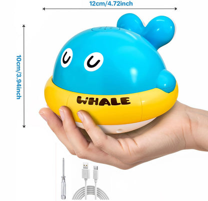 Baby Bath Toys – Light-Up Whale Sprinkler for Fun Play