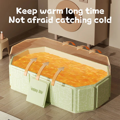 Portable Folding Bathtub for Kids – Travel-Friendly & Safe
