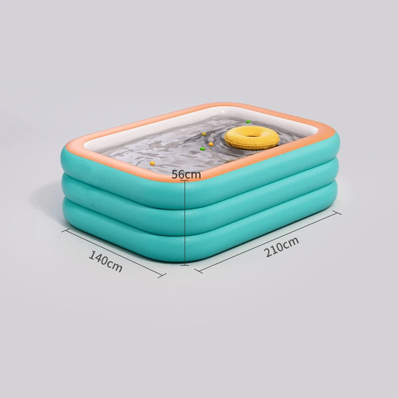 inflatable rectangular pool - KentDO