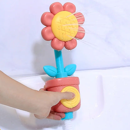 Baby Sunflower Shower Bath Toy – Fun Water Play