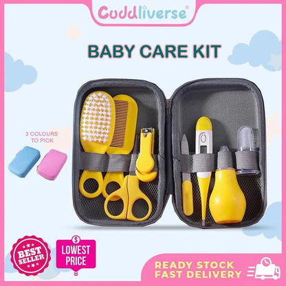 8PCS Baby Grooming Kit – Safe Nail & Health Care Set