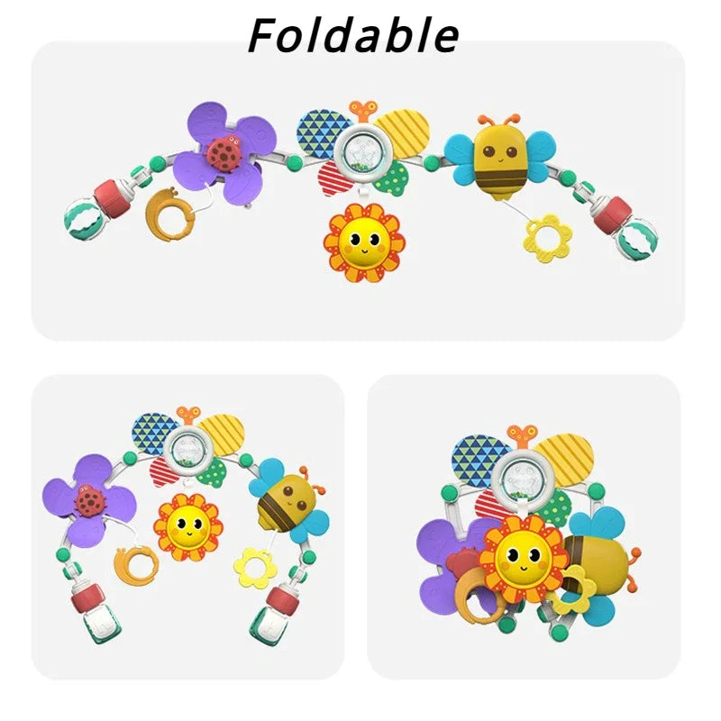 Baby Stroller Arch Toy for Sensory Development & Motor Skills