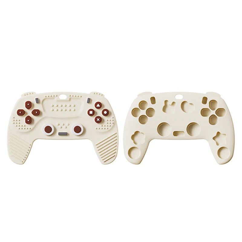 Silicone Baby Teether – TV Remote Toy for Gum Relief