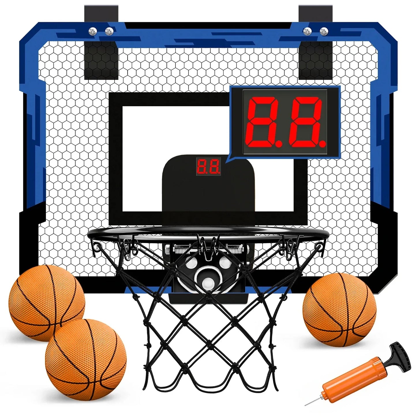 Kids Basketball Hoop Wall Mount with Score for Indoor Play