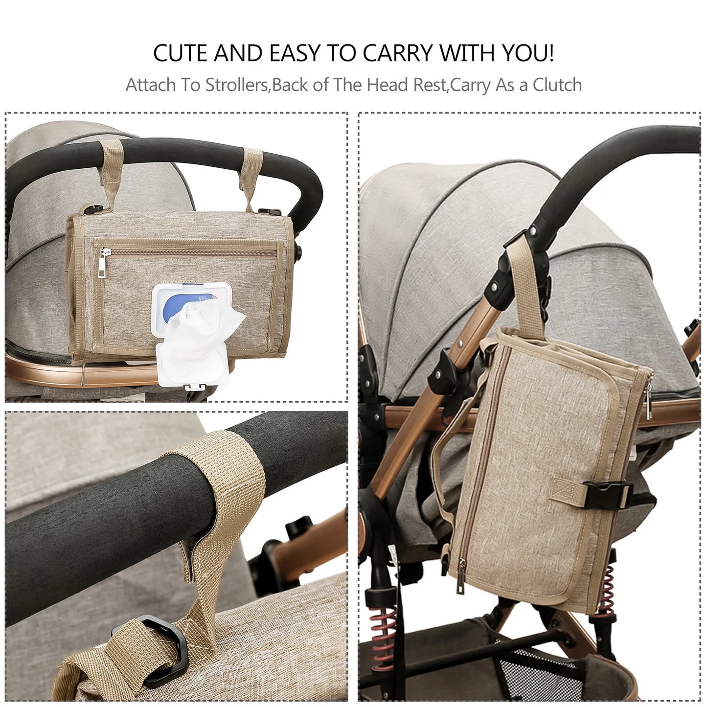 3-in-1 Baby Diaper Pad – Waterproof & Travel-Friendly