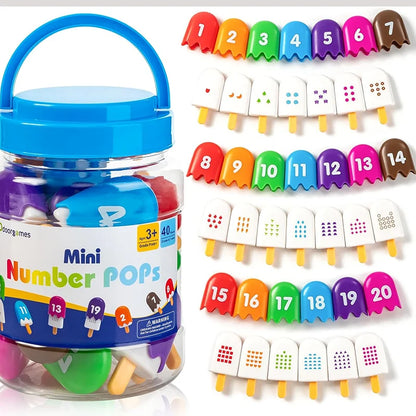 Ice Cream Number Matching Game – Fun Learning Toy for Kids