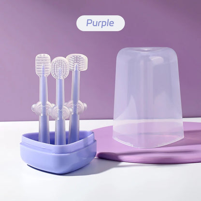 Infant Silicone Teeth Toothbrush – Gentle Oral Care Set