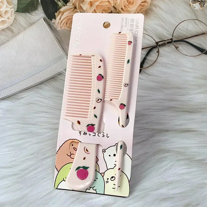 Kids Hair Comb Set – Anti-Static, Cute & Gentle Design