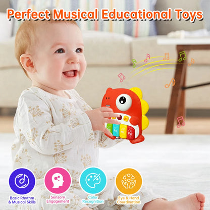 Baby Electronic Piano Toy – Music & Light Learning Fun