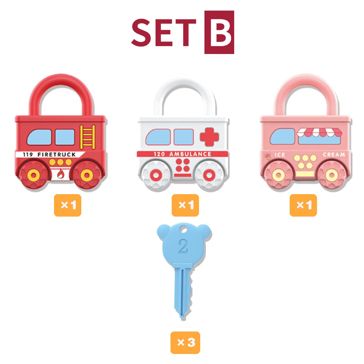 toy lock and key - KentDO