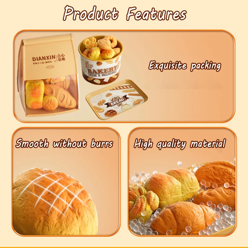 Pretend Play Dessert Kitchen Set for Creative Learning Fun