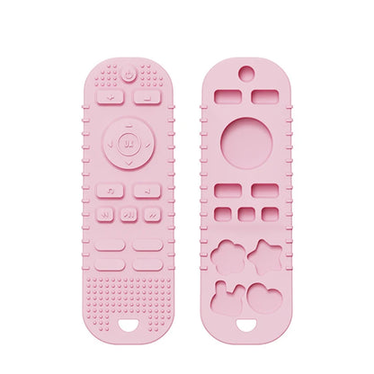Silicone Baby Teether – TV Remote Toy for Gum Relief