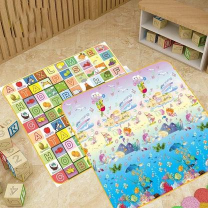 Foldable Foam Baby Play Mat – Extra Thick & Safe Crawling Rug