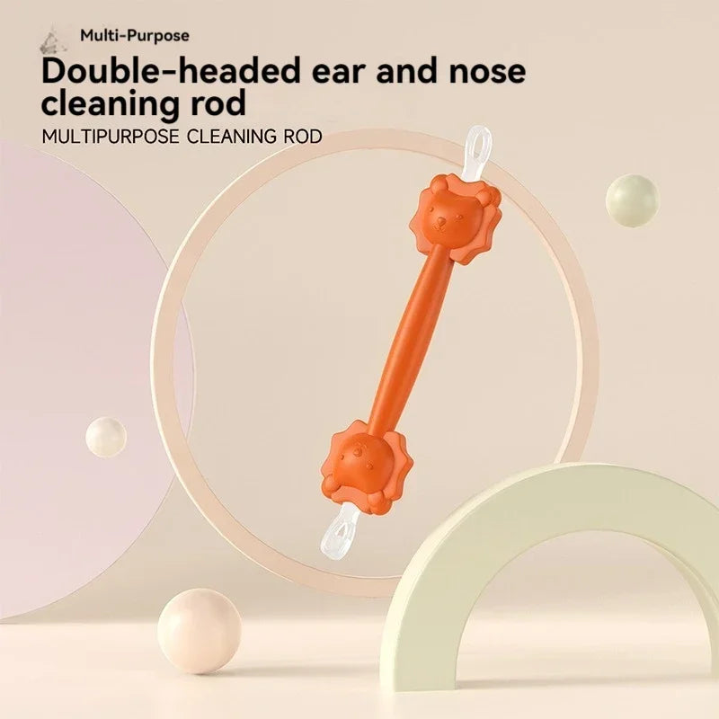 Soft Baby Ear & Nose Cleaner – Gentle Dual-Head Tool