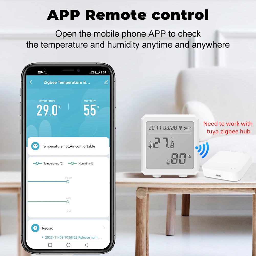 tuya zigbee climate sensor - KentDO