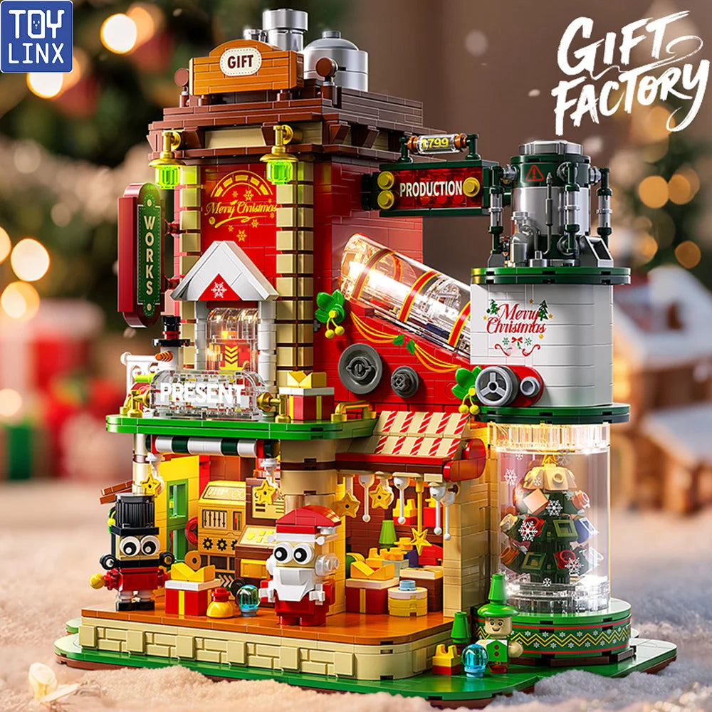 Christmas DIY Building Blocks Set with LED – 2782PCS Fun