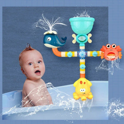 Baby Bath Toys Water Game – Fun Giraffe & Crab Sprinkler