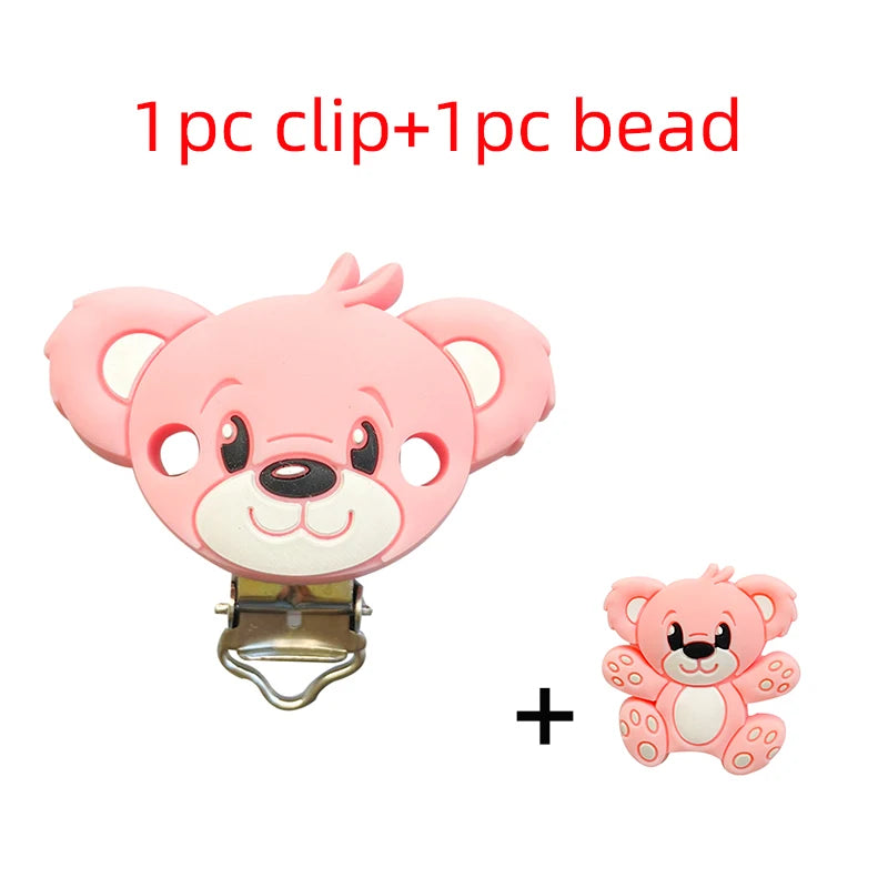 BPA-Free Animal Silicone Teether Set – Safe & Fun Relief