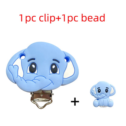 BPA-Free Animal Silicone Teether Set – Safe & Fun Relief