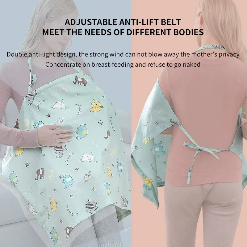 Breathable Nursing Cover – Lightweight Summer Privacy Shield