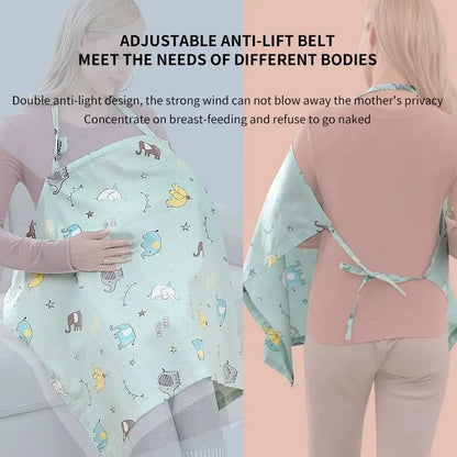 Breathable Nursing Cover – Lightweight Summer Privacy Shield