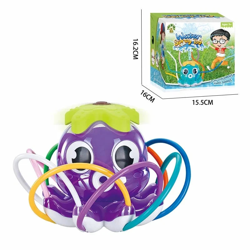 Baby Water Toy Octopus – Fun Rotating Spray Splash Play